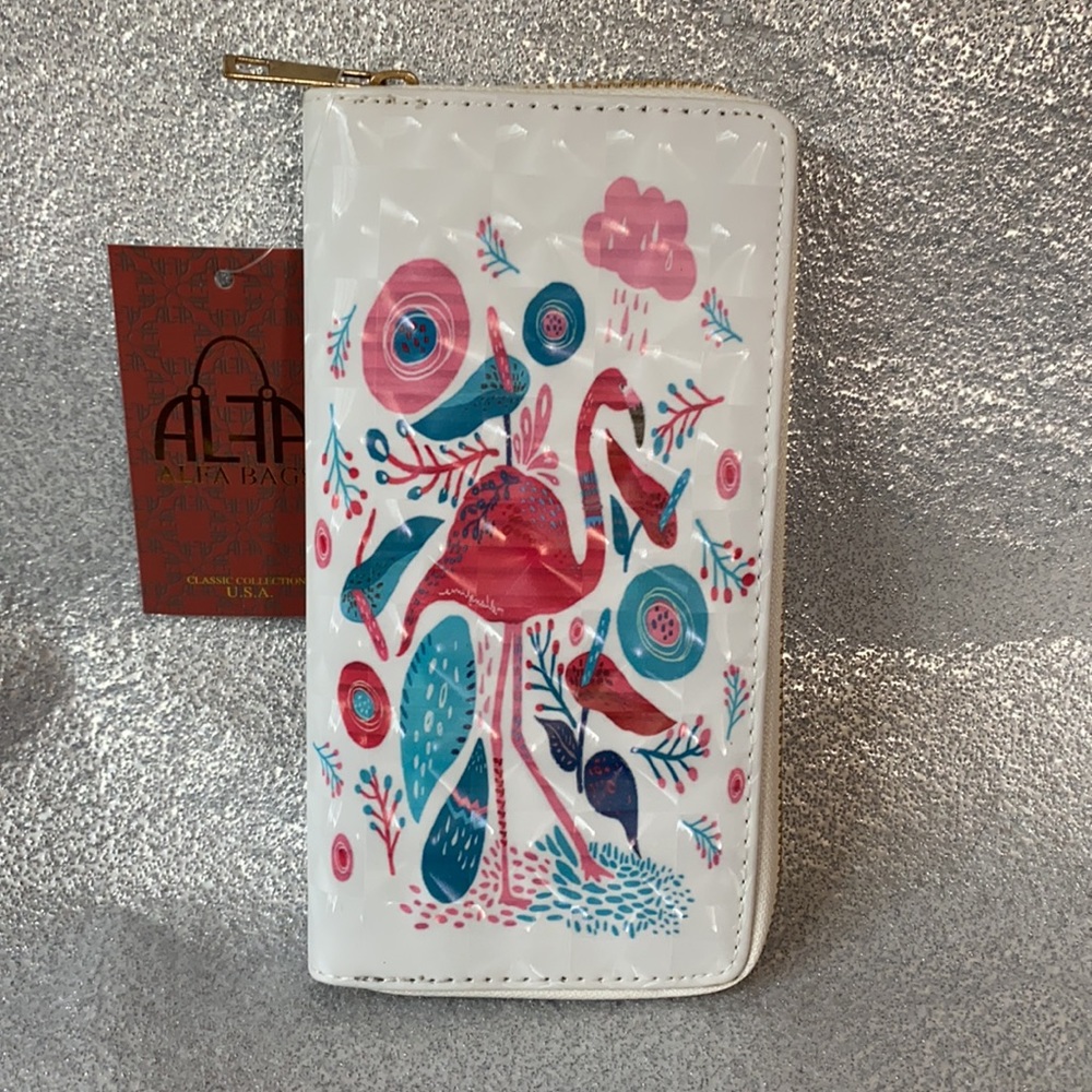 Flamingo Designer Style Fashion Wallet